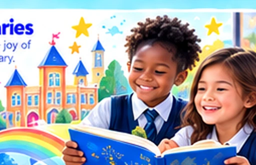 Children reading through school and library programmes